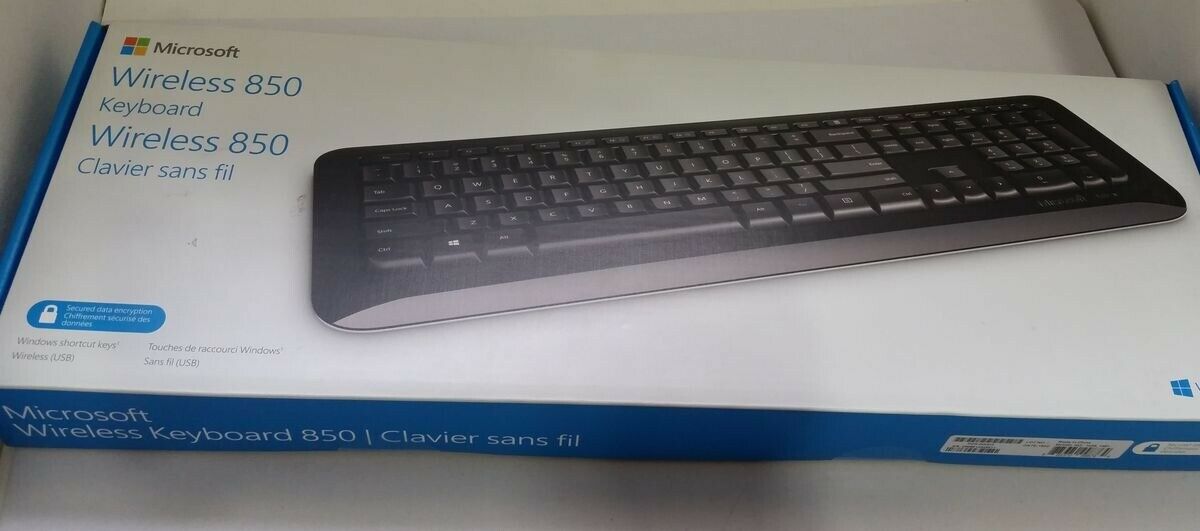 

NEW Microsoft Wireless 850 Keyboard USB PZ3-00003 French RG47 22