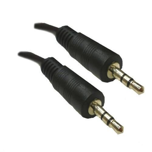 

NEW Professional Cable ST35MM-06 Stereo 3 5 mm 6 Feet M M Cable - Black