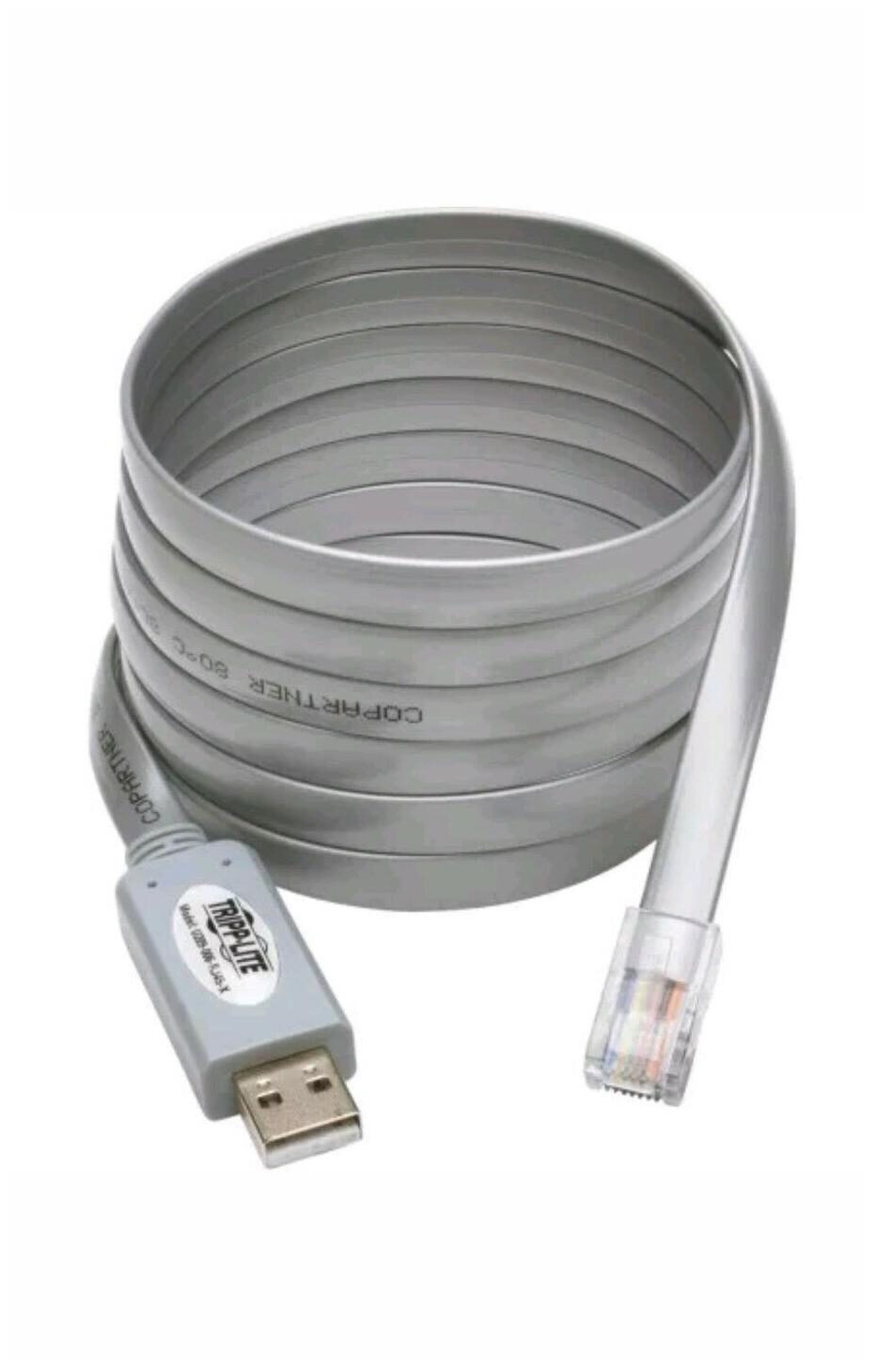 

NEW Tripp Lite U209-006-RJ45-X USB to RJ45 Cisco Serial Rollover Cable Type-A