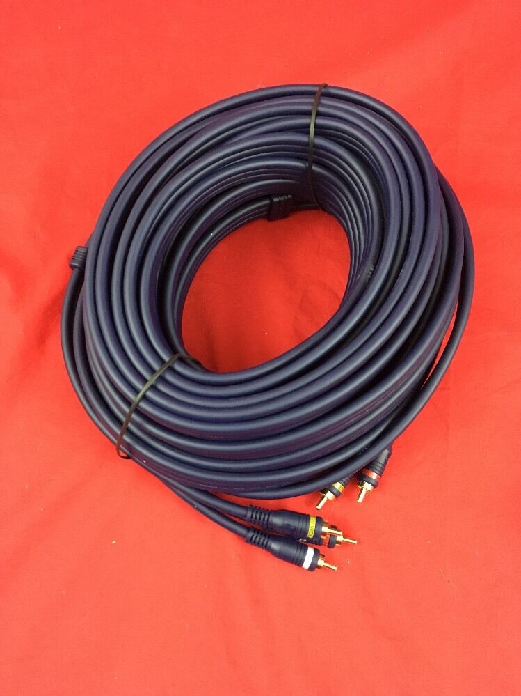 

New Velocity 50 foot Velocity RCA Audio Video Cable - RCA (M) to RCA (M)