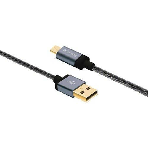 

NEW Verbatim 99219 Sync Charge Micro-USB Data Transfer Cable 47in microUSB