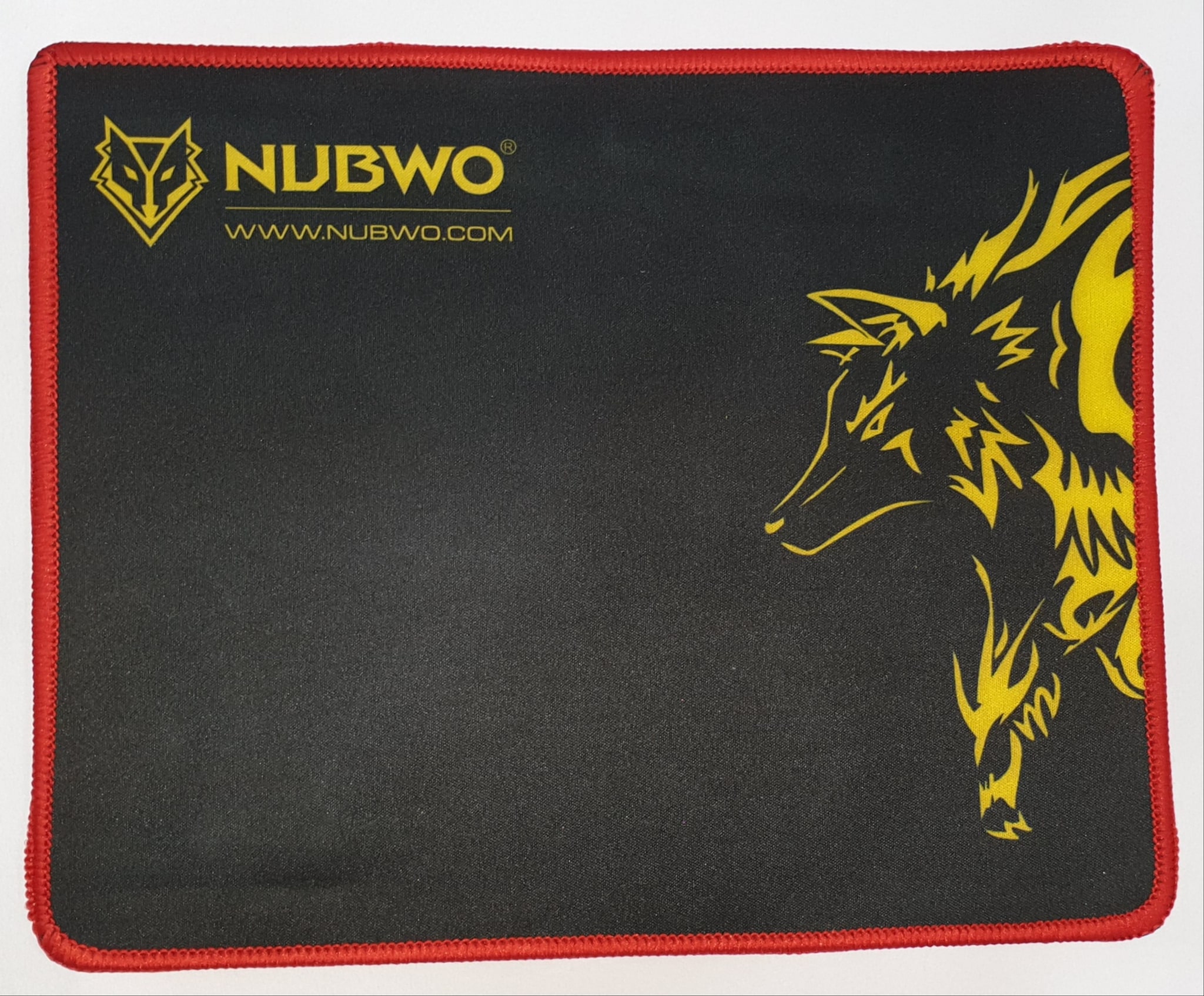 

Nubwo Np-010 Red Border Mousepad (Black)