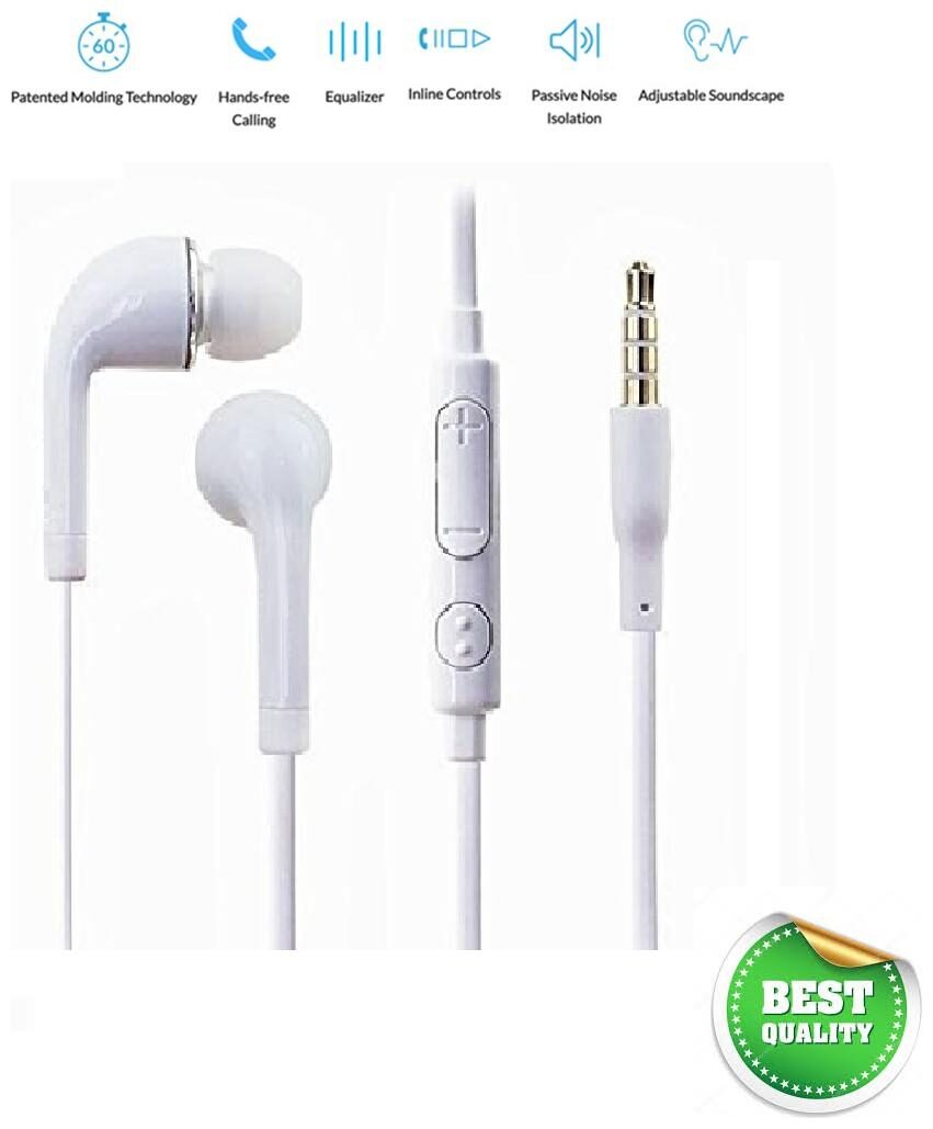 

HD Buy Handfree In-Ear Wired Headphone ( White )