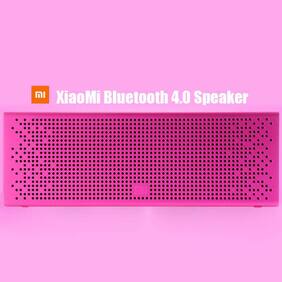 Original XiaoMi Bluetooth 4.0 Speaker Built-in Battery Support Hands-free Calls (Pink)