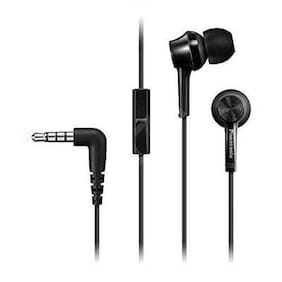 Panasonic RP-TCM105E In Ear Headphone (Black)