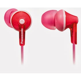 Panasonic RP-TCM125E-P In-the-ear Wired Headphone (PINK)