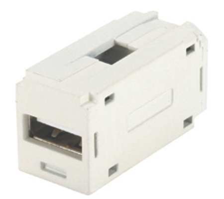 

PANDUIT CMUSBAAEI Coupler 1P 0 71in H 1 36in L USB 2 0 1 1