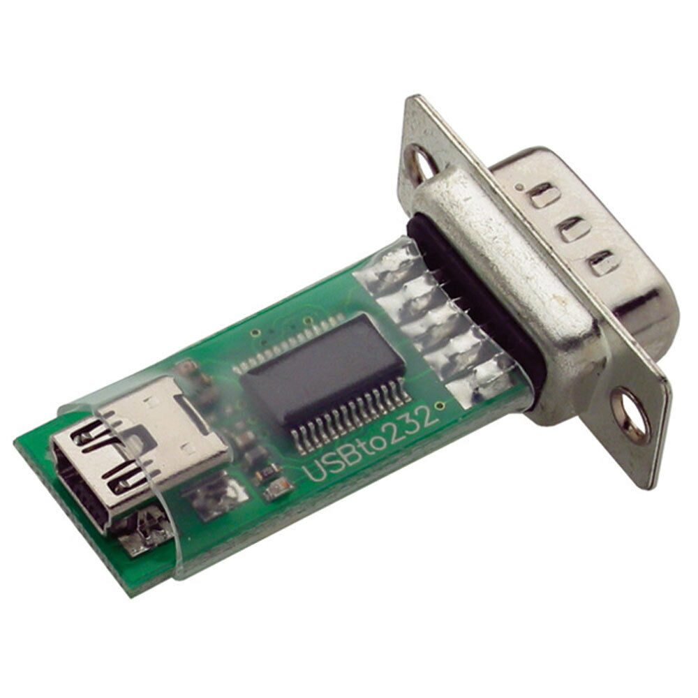 

Parallax 28030 Adapter USB To Serial Rs-232 Db-9 USB1 1 2 0 Cable Not Included