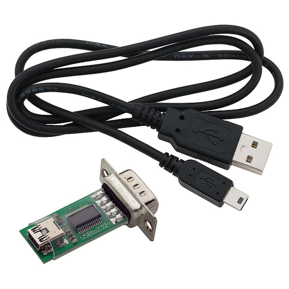 

Parallax 28031 USB to Serial RS-232 Adapter with Cable 1 1-2 0 DB9 Male