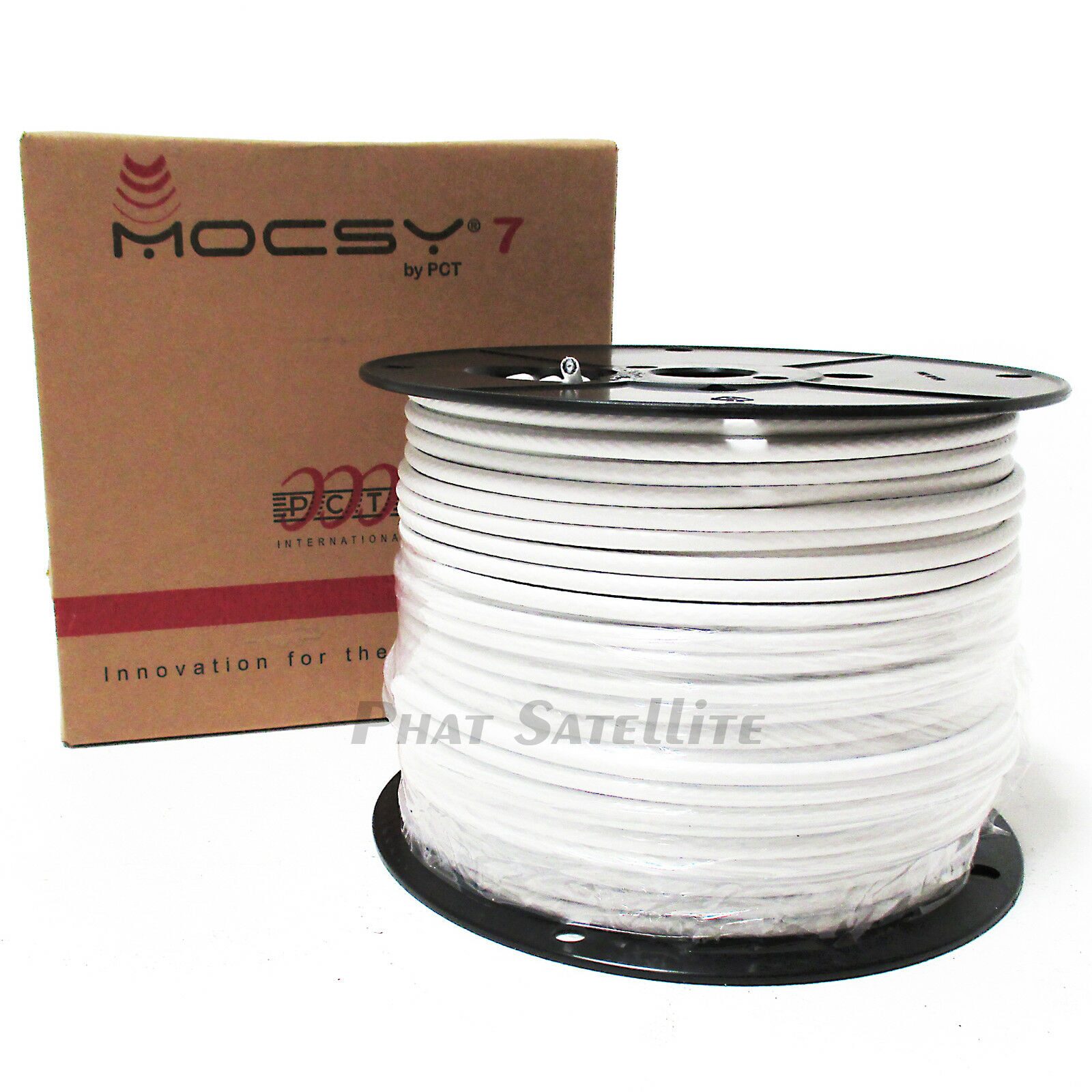 

PCT 500 RG6 Coax Cable Spool Reel TOP Quality ship from USA 1x 3-Way Splitter
