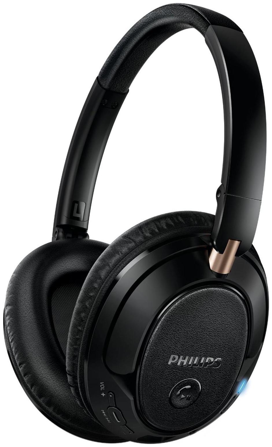 Philips SHB7250/00 Wireless Bluetooth Headphones Black