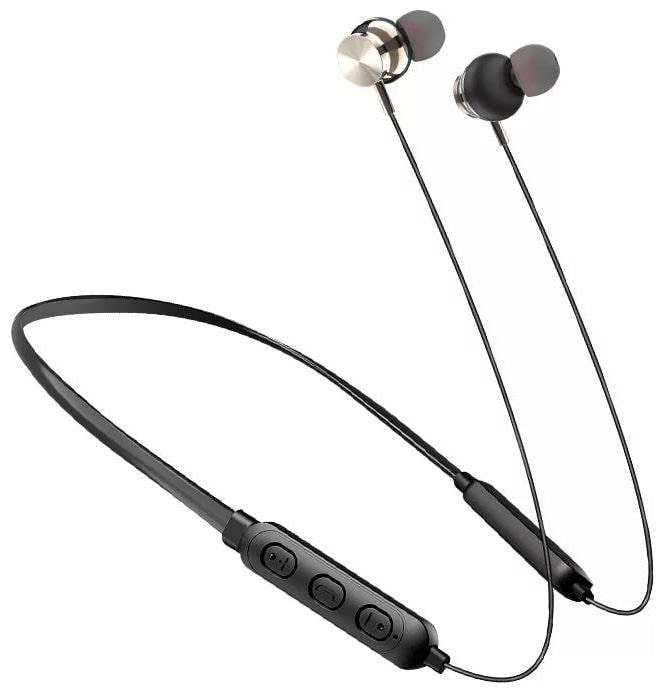 

Pickadda BT2 Neckband with 5 Hrs Battery In-Ear Bluetooth Headset ( Black )
