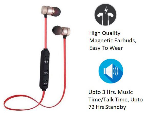 

Pickadda Magnet In-Ear Bluetooth Headset ( Assorted )