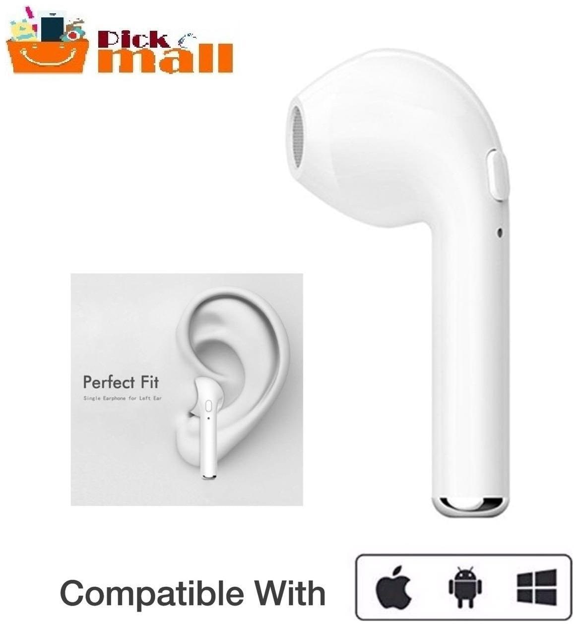 

PICKMALL 100142 100142 In-Ear Bluetooth Headset ( White )
