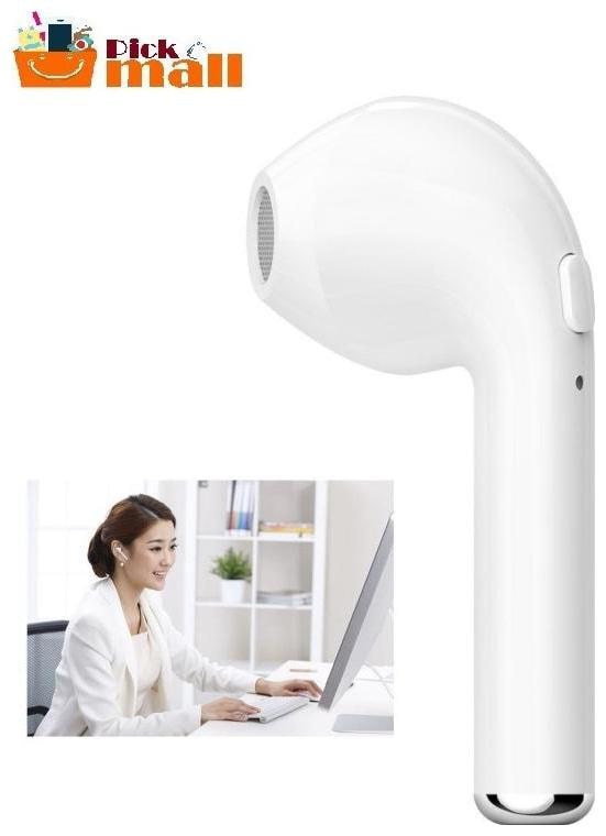 

PICKMALL 100143 100143 In-Ear Bluetooth Headset ( White )
