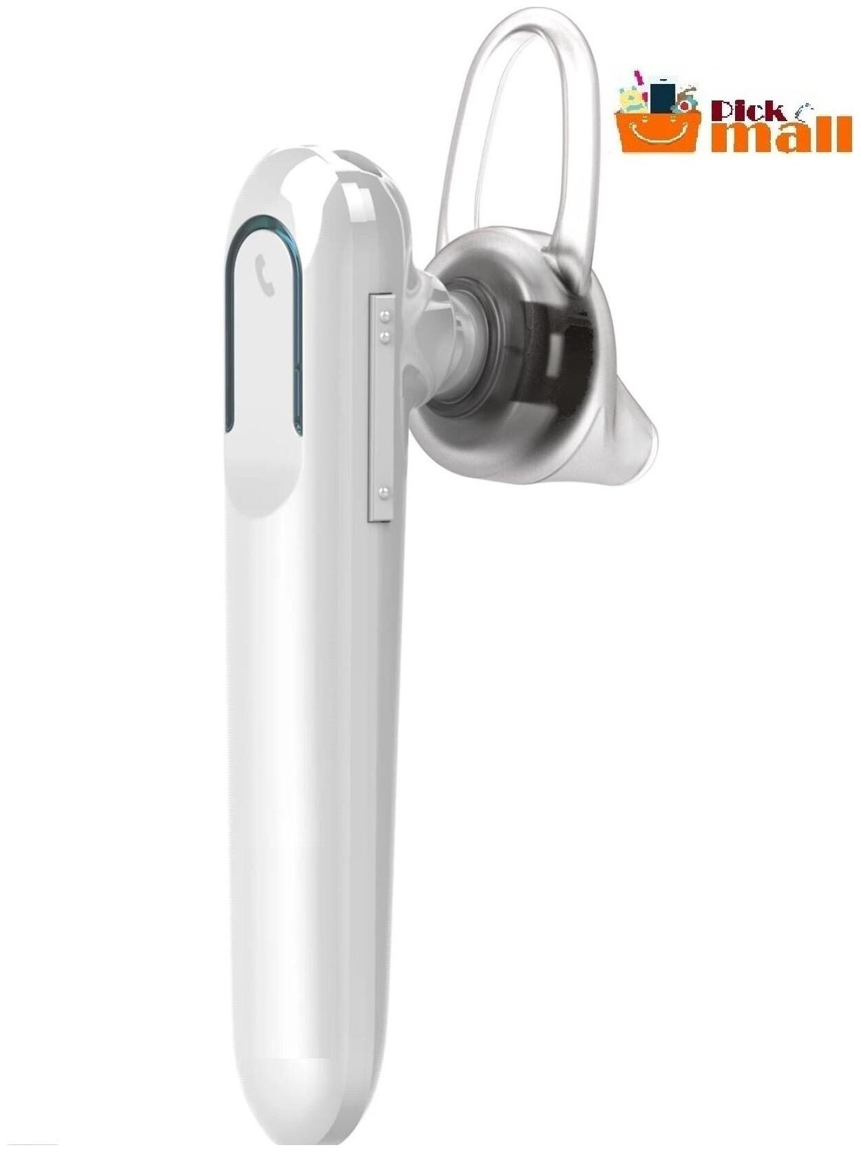 

PICKMALL Mono Bluetooth Headset ( White )