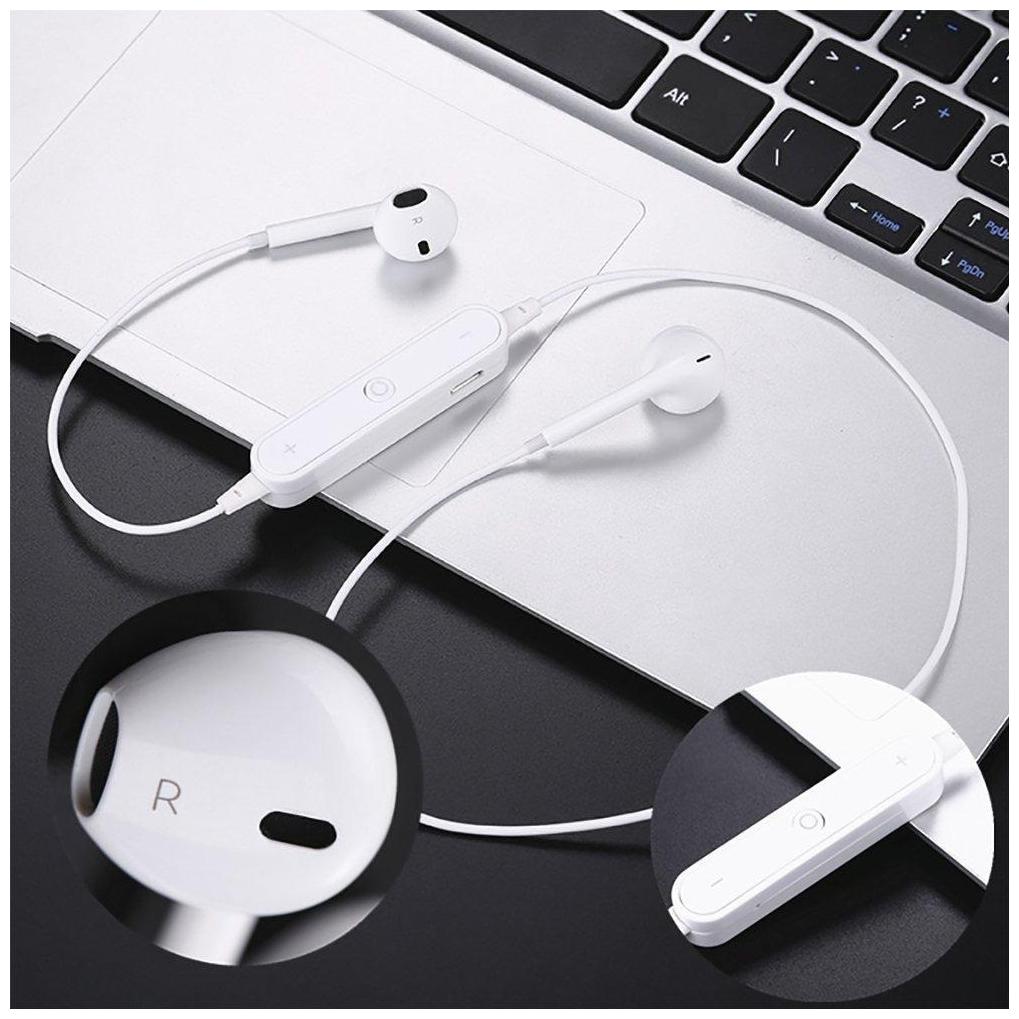 

Crystal Digital wire oppo-75 In-Ear Bluetooth Headset ( White )