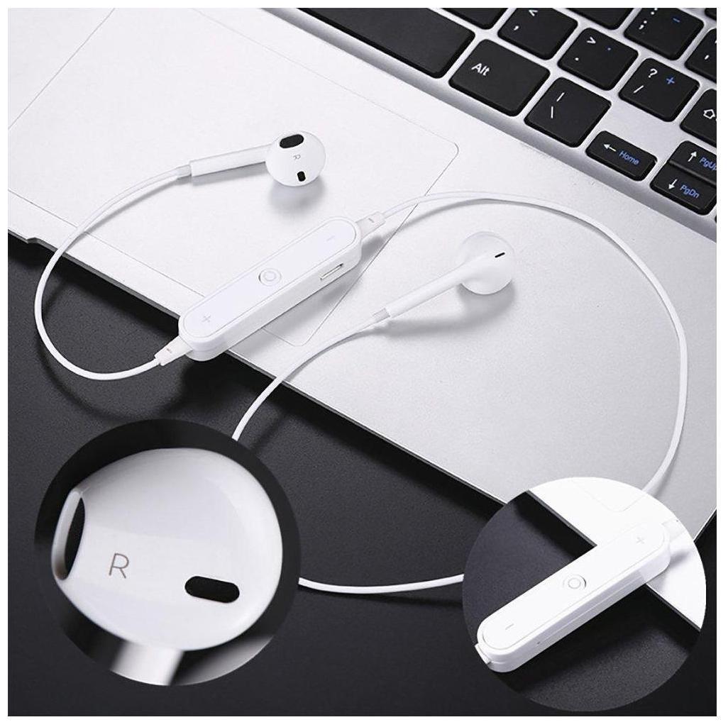 

PICKMALL wire oppo-75 In-Ear Bluetooth Headset ( White )