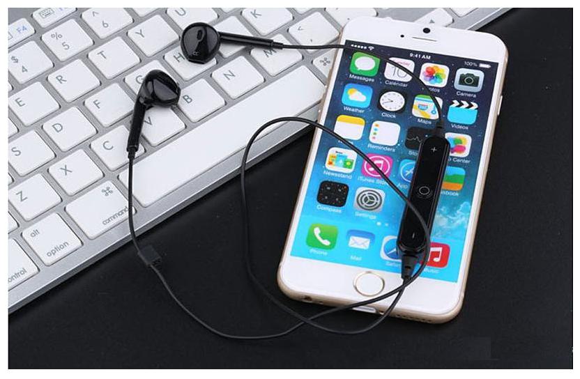 

PICKMALL wire oppo-27 In-Ear Bluetooth Headset ( Black )