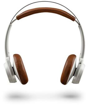 Plantronics Backbeat Sense Over Ear Bluetooth Headset (White)