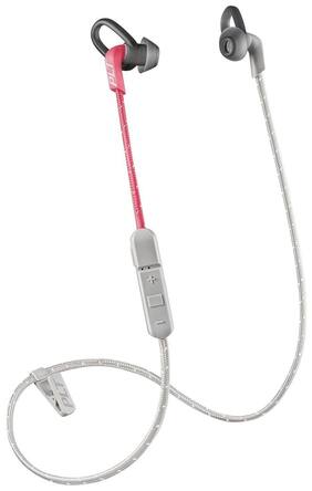 Plantronics Backbeat Fit 305 Sweatproof Sport Earbuds Wireless Headphones (Grey/Coral)