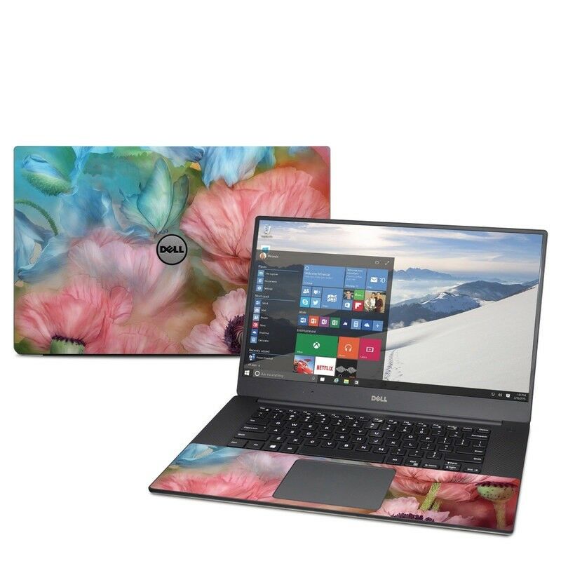 

Poppy Garden Decal Sticker Skin for Dell XPS 15 9550 9560 Laptop