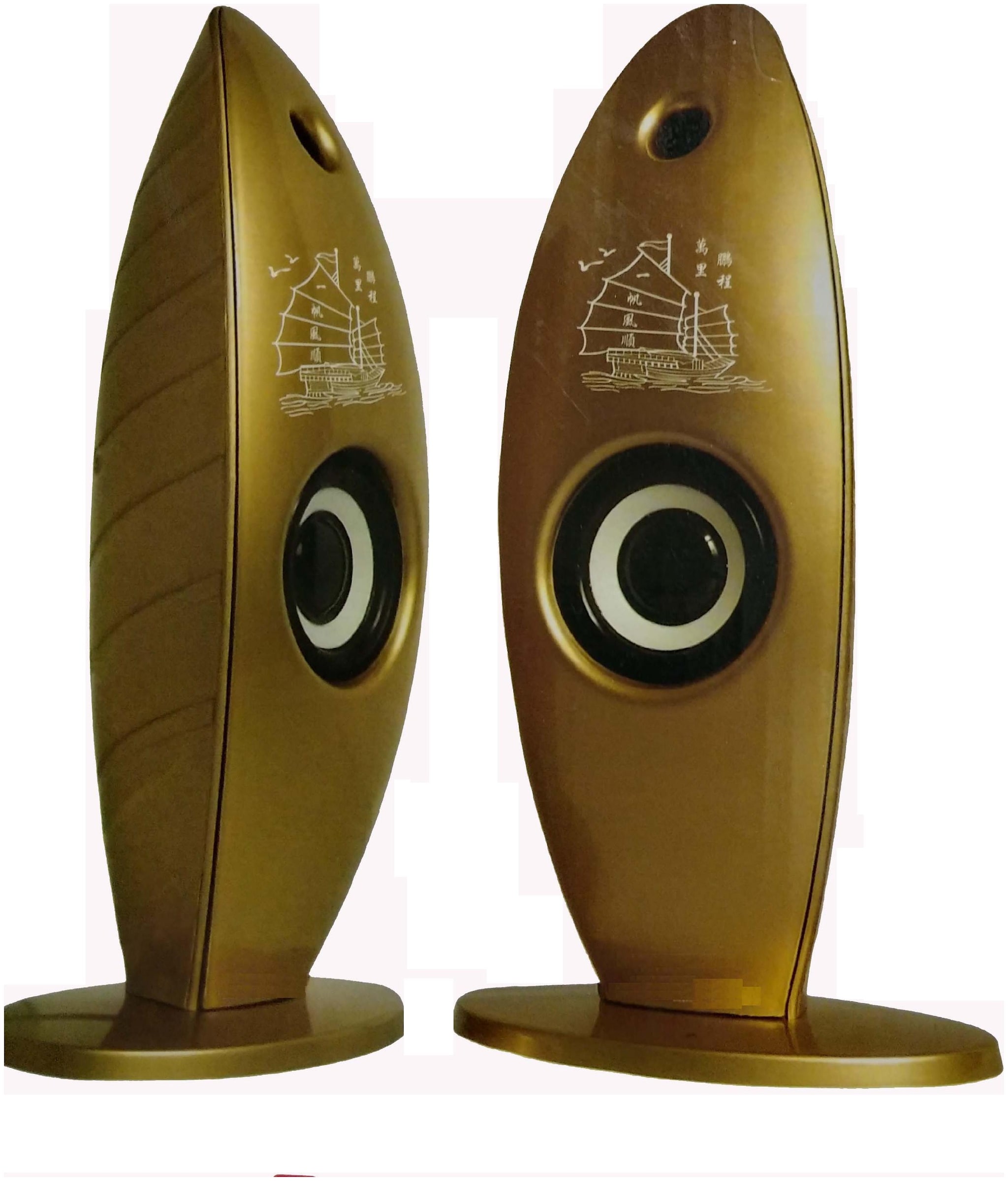 

DS VISION Wired 2 1 Speaker ( Gold )