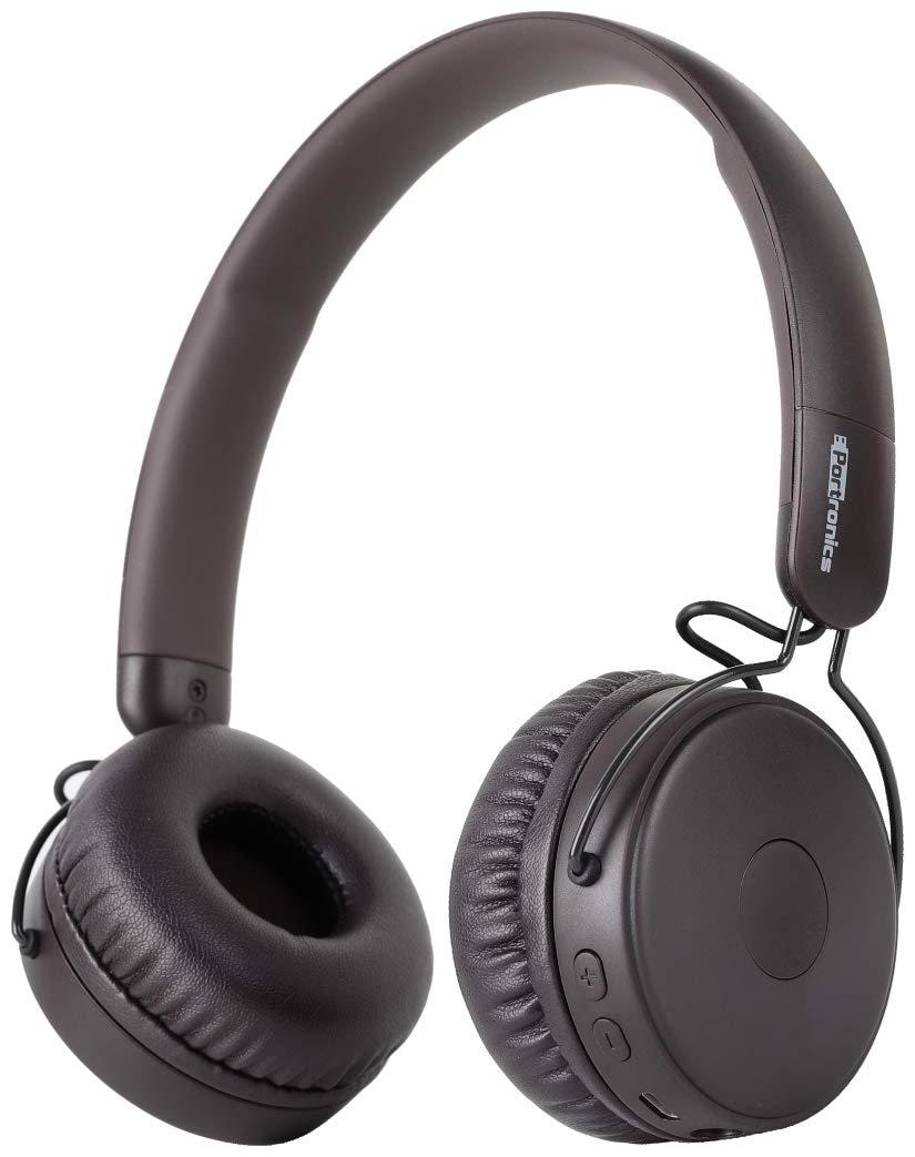 

Portronics Muffs M POR-1074 Over-Ear Bluetooth Headset ( Brown )