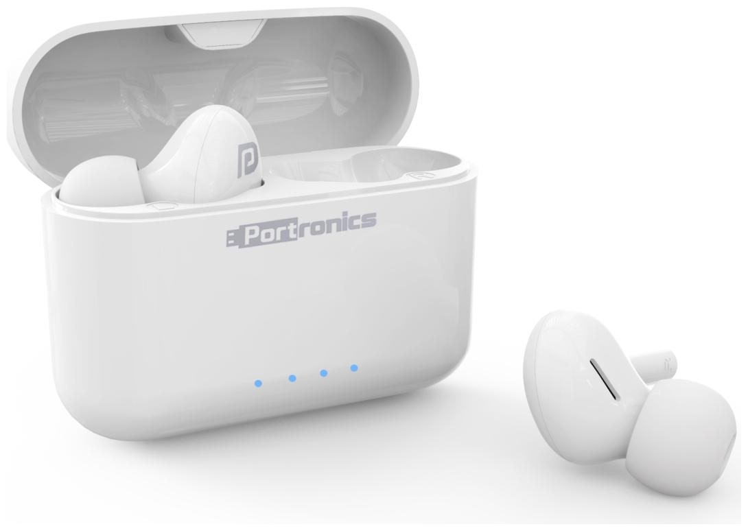 

Portronics Harmonics 33 POR-1175 True Wireless Bluetooth Headset ( White )