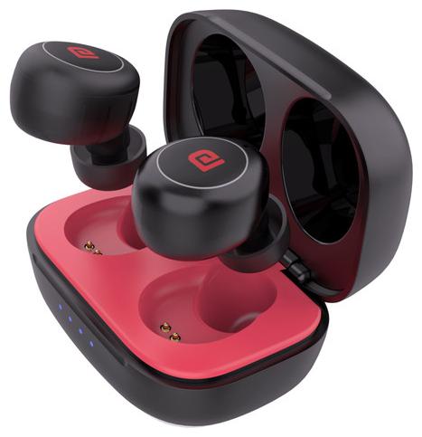 

Portronics Harmonics Twins Mini POR-1164 True Wireless Bluetooth Headset ( Red Black )