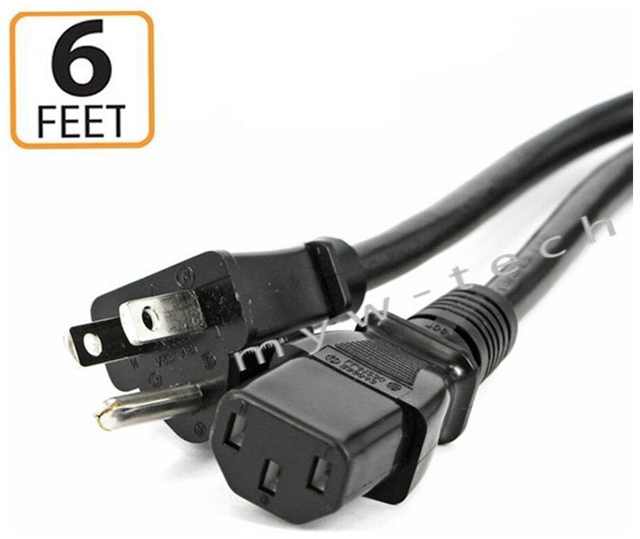 Power Cable Cord FOR DYNEX TV DX26L150A11 DXLCD3209 DXL4210A DX