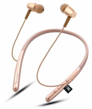 

PRANSHU SHOPPE In-Ear Bluetooth Headset ( Gold )