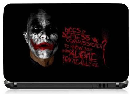 

Procence dangerous joker Laptop skin decals