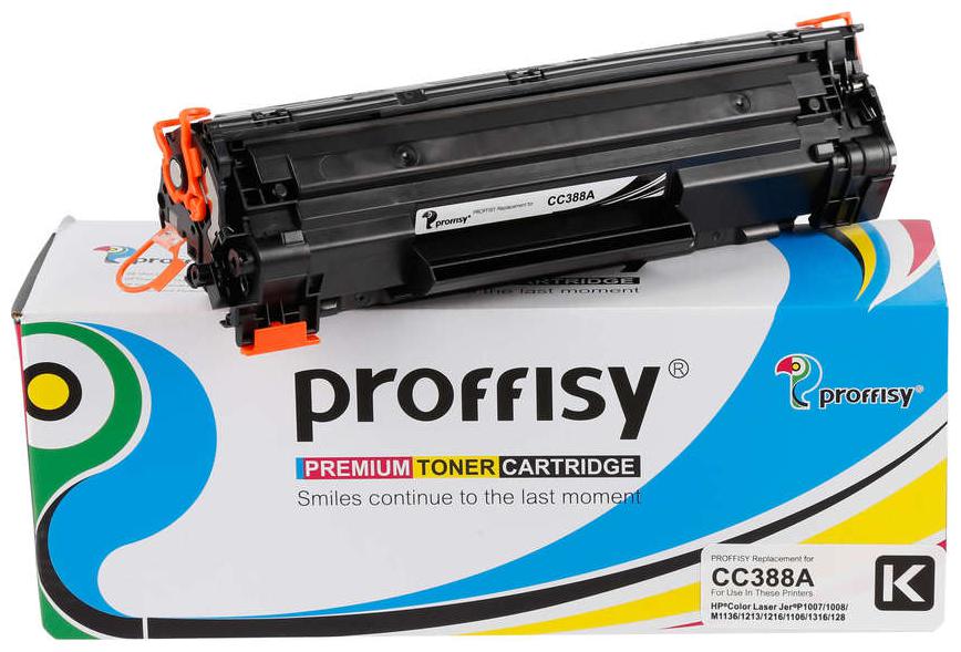 

Proffisy 88A for HP CC388A Toner Cartridge Compatible HP Laser Printers P1007 P1106 P1108 P1008 M1213nf MFP M1136(1 pcs)