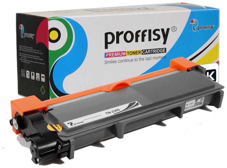 

Proffisy TN 2365 for Brother TN-2365 Toner Cartridge Compatible Brother HL-L2321 2365 2380 2360 DCP-L2520 MFC-L2703