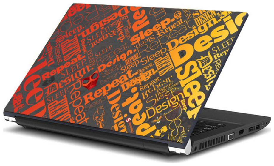 

Psycho Art 39 62 cm (15 6) Laptop Skin (Multi Color)