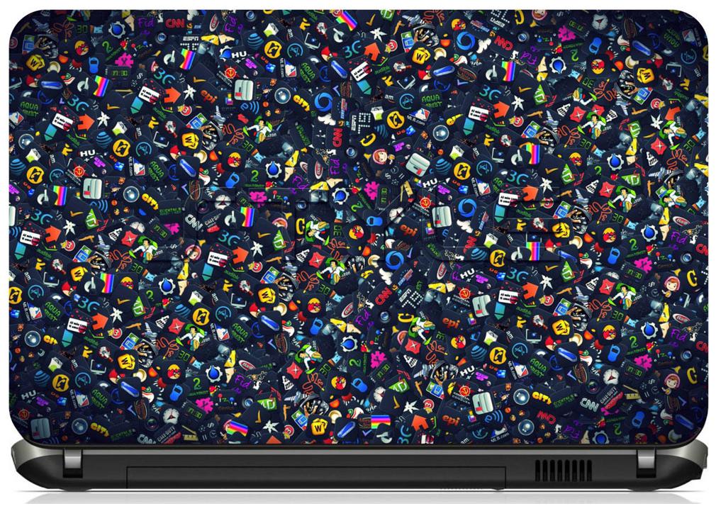 

Psycho Art 39 62 cm (15 6) Laptop Skin (Multi Color)
