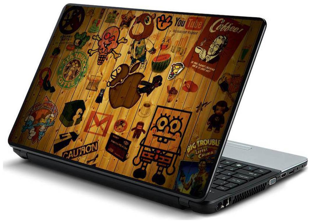

Psycho Art 39 62 cm (15 6) Laptop Skin (Multi Color)