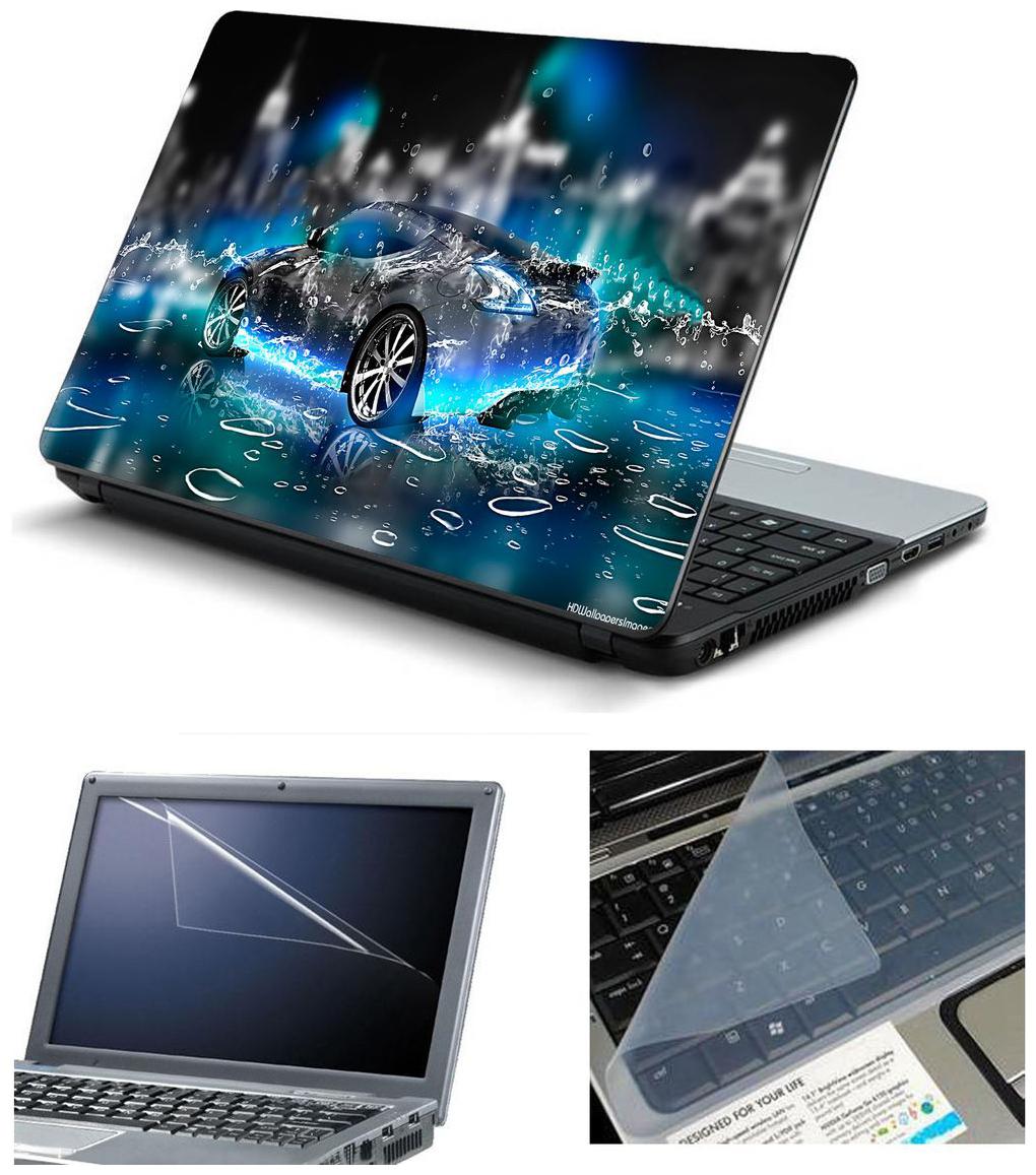 

Psycho Art Laptop Skins with Laptop Screen Protector and Laptop KeyGuard for All Laptop - Notebook of Dell-lenovo-Acer-HP-Vaio-Asus-Toshiba HQ1100