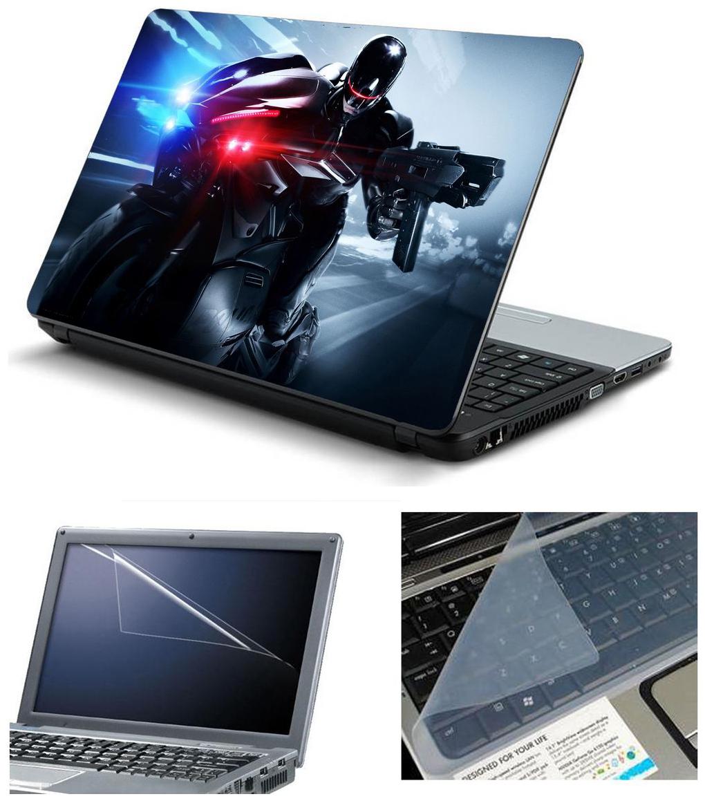 

Psycho Art Laptop Skins with Laptop Screen Protector and Laptop KeyGuard for All Laptop - Notebook of Dell-lenovo-Acer-HP-Vaio-Asus-Toshiba HQ1082