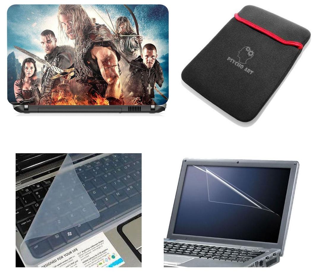 

Psycho Art Laptop Skins with Sleeve Screen Protector and Key Guard for All Laptop 15 6 - Notebook of Dell-lenovo-Acer-HP-Vaio-Asus-Toshiba HQS428