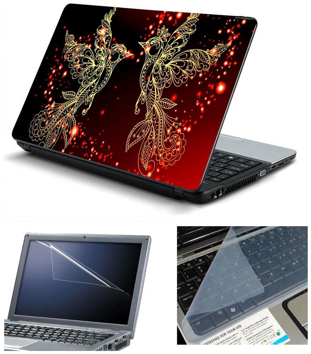 

Psycho Art Laptop Skins with Laptop Screen Protector and Laptop KeyGuard for All Laptop - Notebook of Dell-lenovo-Acer-HP-Vaio-Asus-Toshiba HQ1071