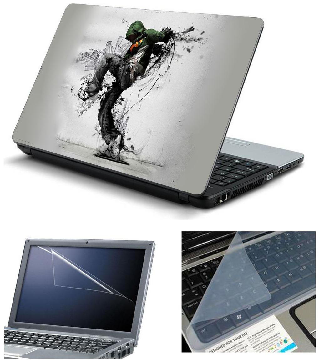 

Psycho Art Laptop Skins with Laptop Screen Protector and Laptop KeyGuard for All Laptop - Notebook of Dell-lenovo-Acer-HP-Vaio-Asus-Toshiba HQ1009