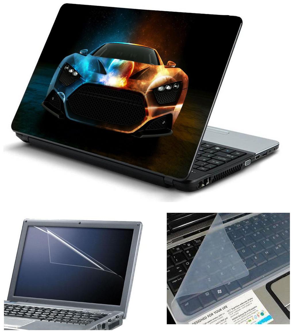 

Psycho Art Laptop Skins with Laptop Screen Protector and Laptop KeyGuard for All Laptop - Notebook of Dell-lenovo-Acer-HP-Vaio-Asus-Toshiba HQ1047
