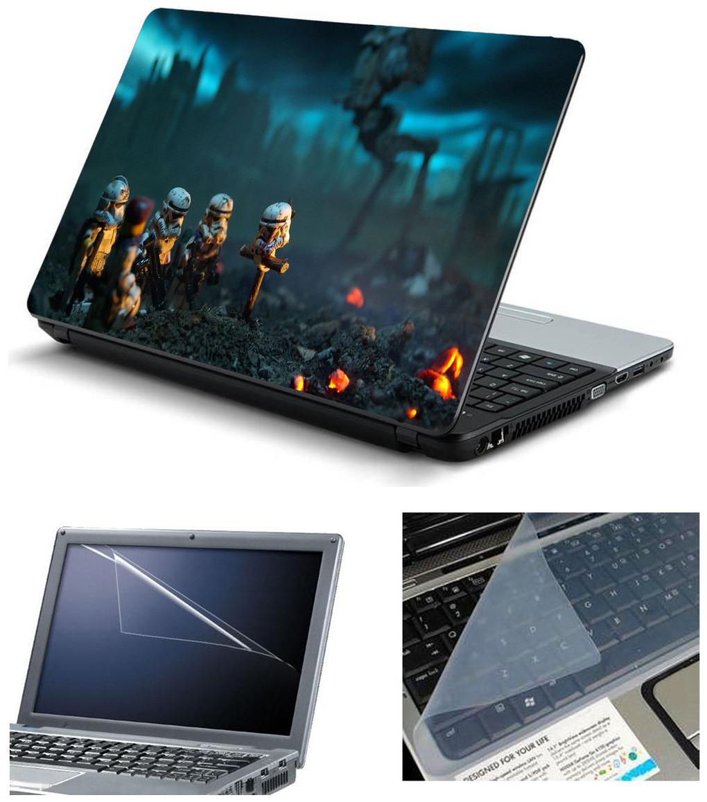 

Psycho Art Laptop Skins with Laptop Screen Protector and Laptop KeyGuard for All Laptop - Notebook of Dell-lenovo-Acer-HP-Vaio-Asus-Toshiba HQ1050