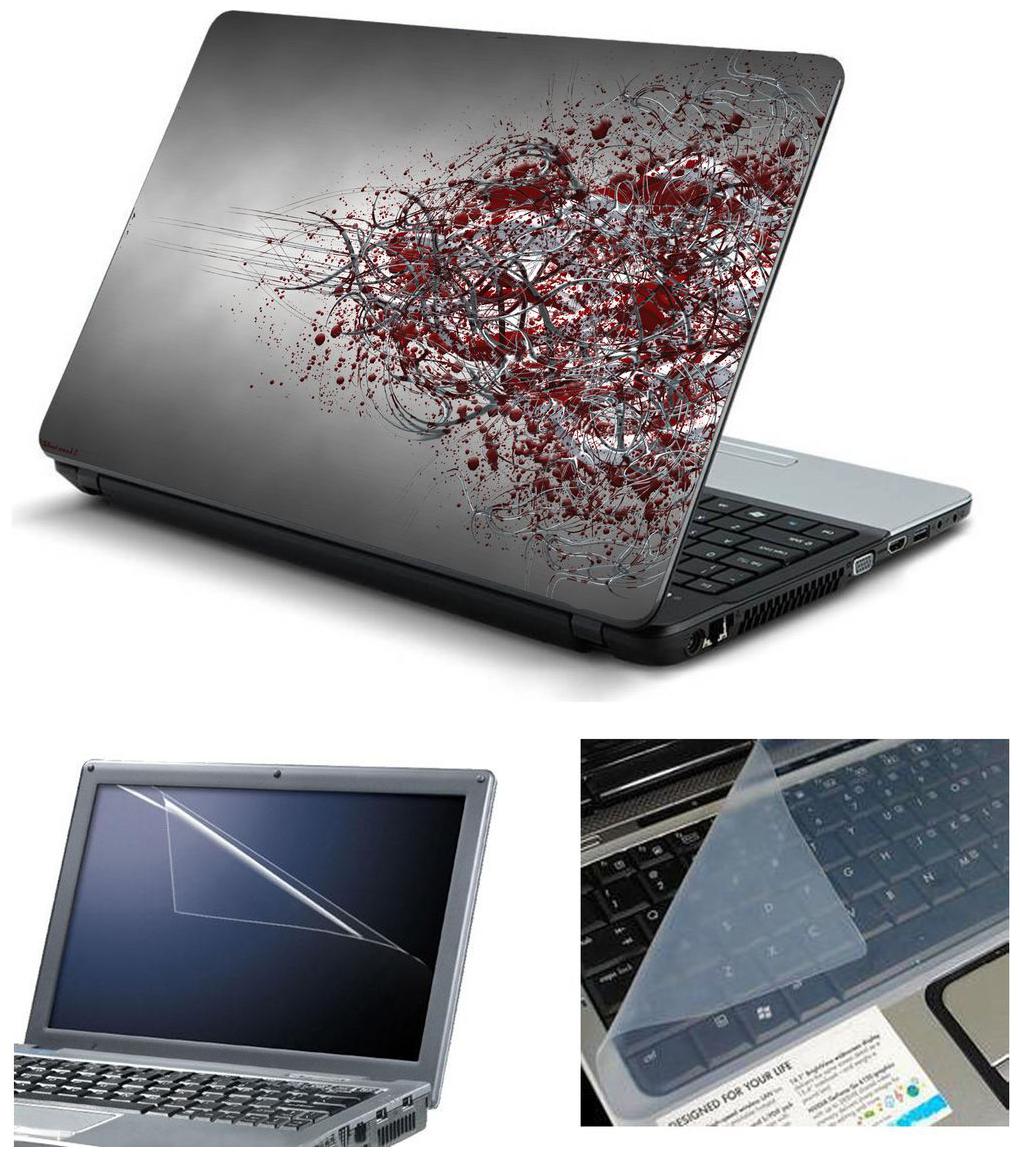 

Psycho Art Laptop Skins with Laptop Screen Protector and Laptop KeyGuard for All Laptop - Notebook of Dell-lenovo-Acer-HP-Vaio-Asus-Toshiba HQ1005
