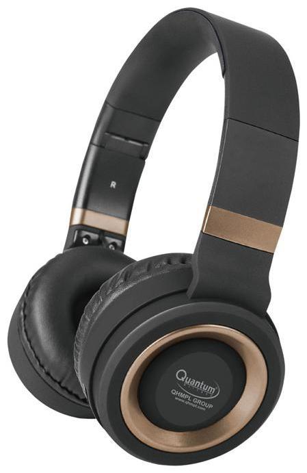 

Quantum Over-Ear Bluetooth Headset ( Black Gold )
