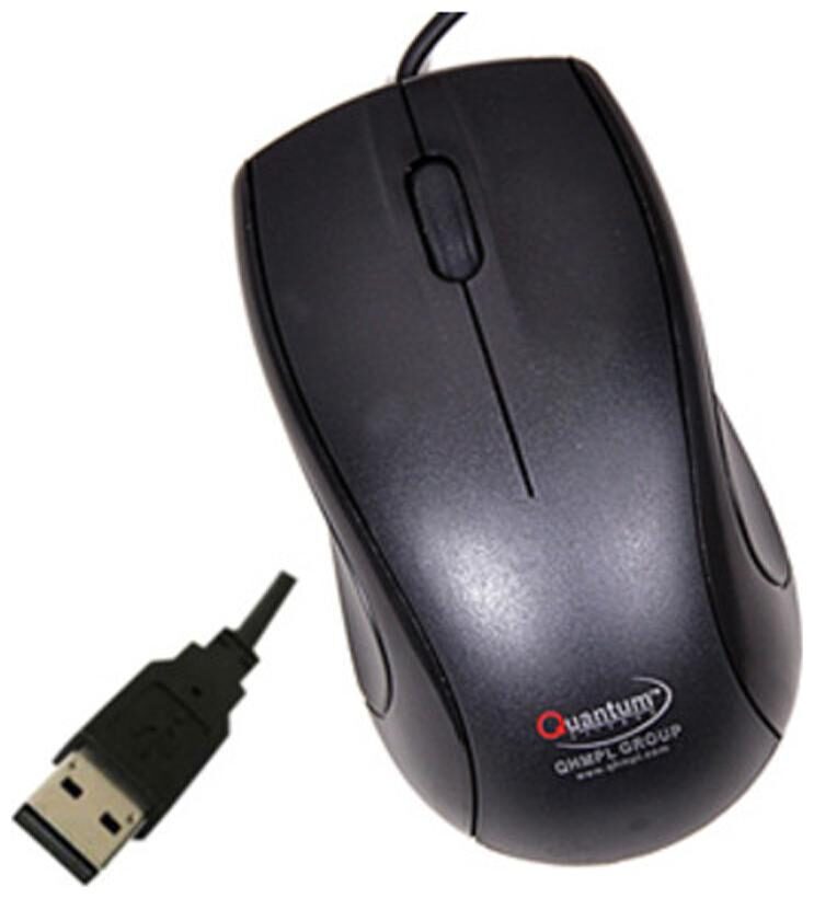 

Quantum QHM 232 Wired Mouse ( Black )