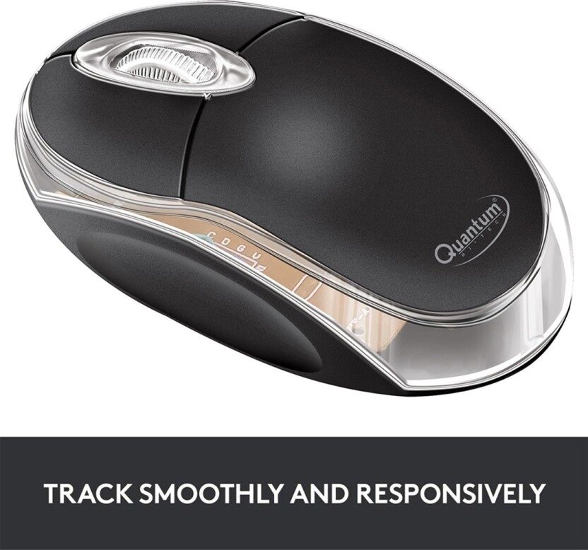 

Quantum QHMPL Wired Mouse ( Black )