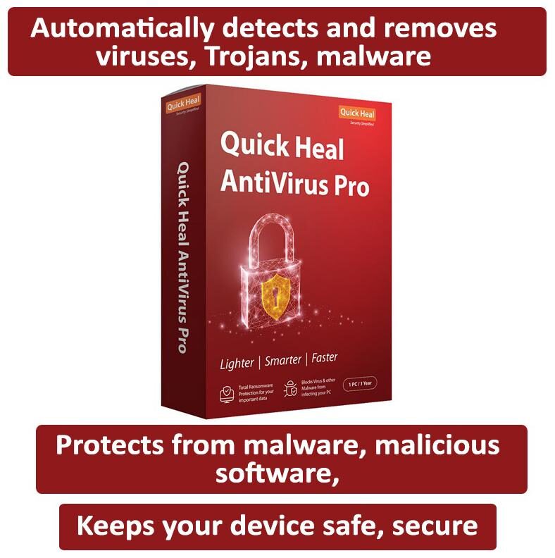 

Quick Heal Antivirus Pro 2013 (1 User 1 Year)